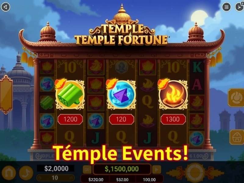 Temple Fortune Chase Gameplay Screenshot